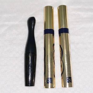 Set of 3 mascaras Estee Lauder & MAC in Black